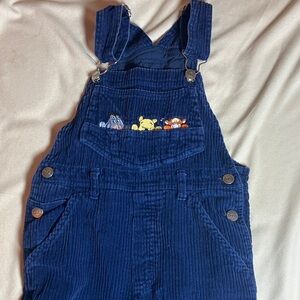 Vintage Winnie the Pooh overalls. Size 7/8.